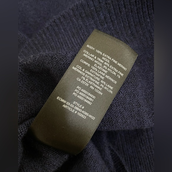 Aritzia - TNA - Merino Wool Quarter Zip Knit Sweater - Picture 5 of 5